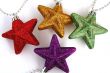 Colorful christmas stars