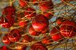 Red christmas bulbs