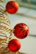 Red christmas bulbs