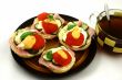 Sandwiches with tea
