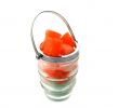Red ice cubes