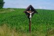 cross in a field