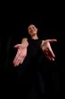 hand and woman