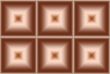 Brown chocolate design