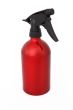 red spray flask