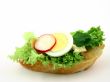 Close up at sandwich