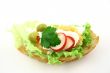Salmon`s sandwich