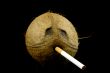 Happy smoker