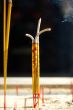 Buring incense sticks