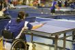 Female ping pong player