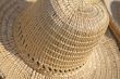 Straws hat abstract
