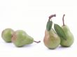 four green pears