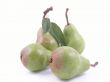 four green pears