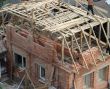 Construction of new wooden rafters