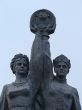 Soviet sculpture for Ukrainian-Russian brotherhood