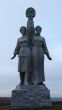 Soviet sculpture for Ukrainian-Russian brotherhood
