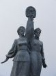 Soviet sculpture for Ukrainian-Russian brotherhood