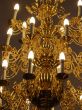 Old fashioned ceiling chandelier