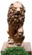 Gold Lion Park Sculpture