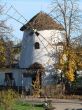Ancient Ukrainian Mill in Summer Village