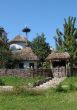 Peaceful Ancient Ukrainian Village Yard