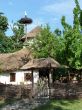 Peaceful Ancient Ukrainian Village Yard