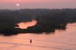 Sunset on River Dnieper in Kremenchug
