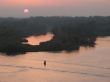 Sunset on River Dnieper in Kremenchug