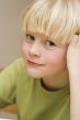 Young little boy smiling