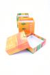 two open boxes isolated