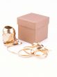 box with little stars and golden ribbon