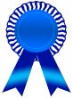 Colorful badge