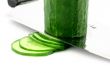 Sliced cucumber