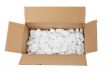 Open cardboard box