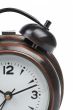 Partial view of alarm clock