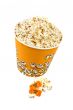 Popcorn bucket and tickets