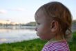Girl near the river