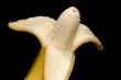 banana on black