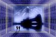 Digital, industrial war concept