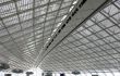 abstract roof in paris airport