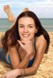 beautiful girl on the beach