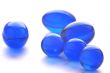 Abstract pills in blue color
