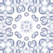 Blue Swirl Seamless Tile