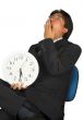 Bored businessman