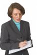 business woman taking notes 2