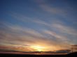 Sunset colorful sky