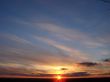 Sunset colorful sky