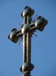Orthodox Church`s Holy Cross upon cupola