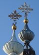 Orthodox Church`s Holy Crosses and cupolas