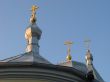 Orthodox Church`s Holy Crosses and cupolas